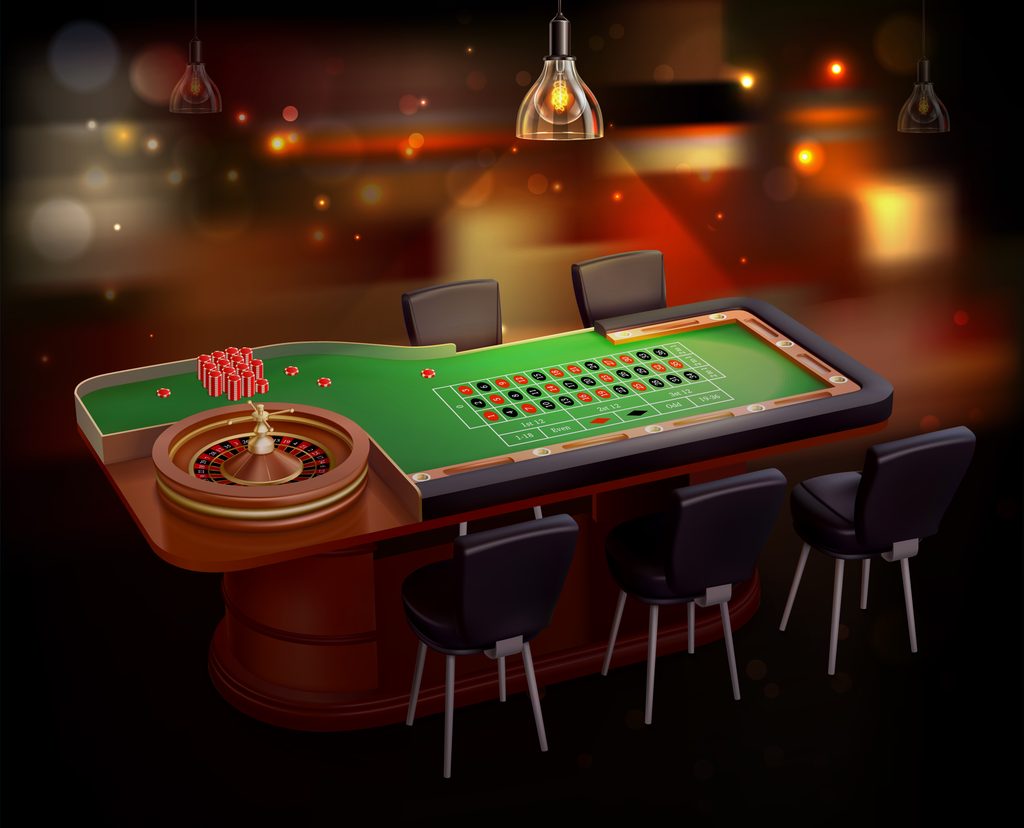 French Roulette Table