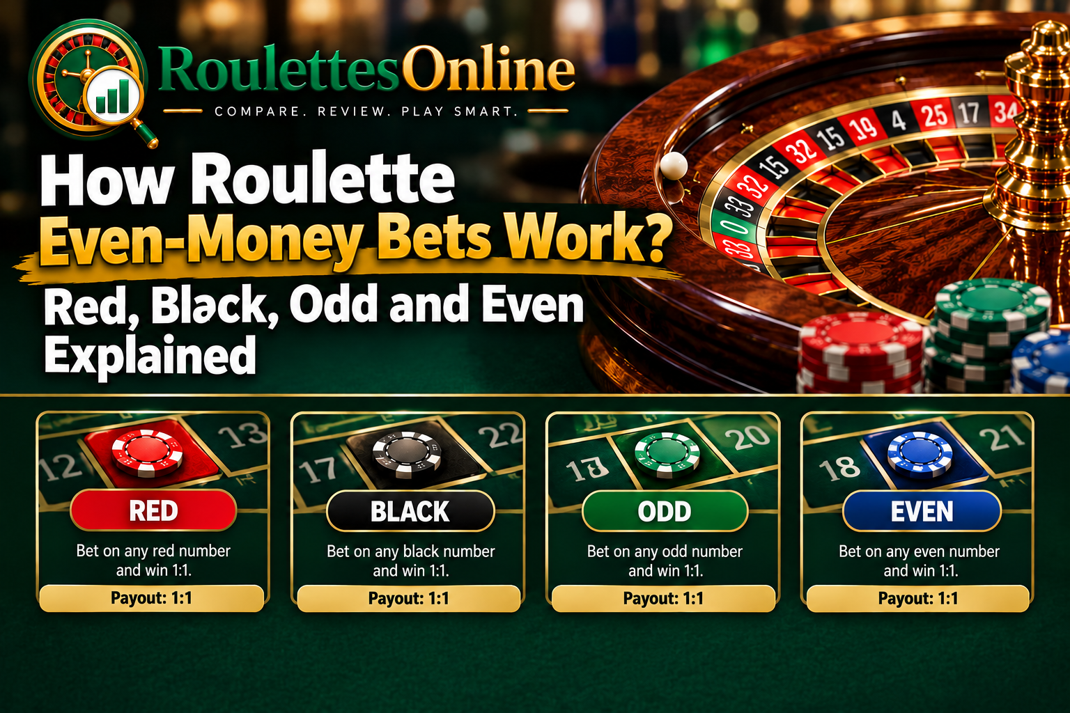 Roulette Even-Money Bets