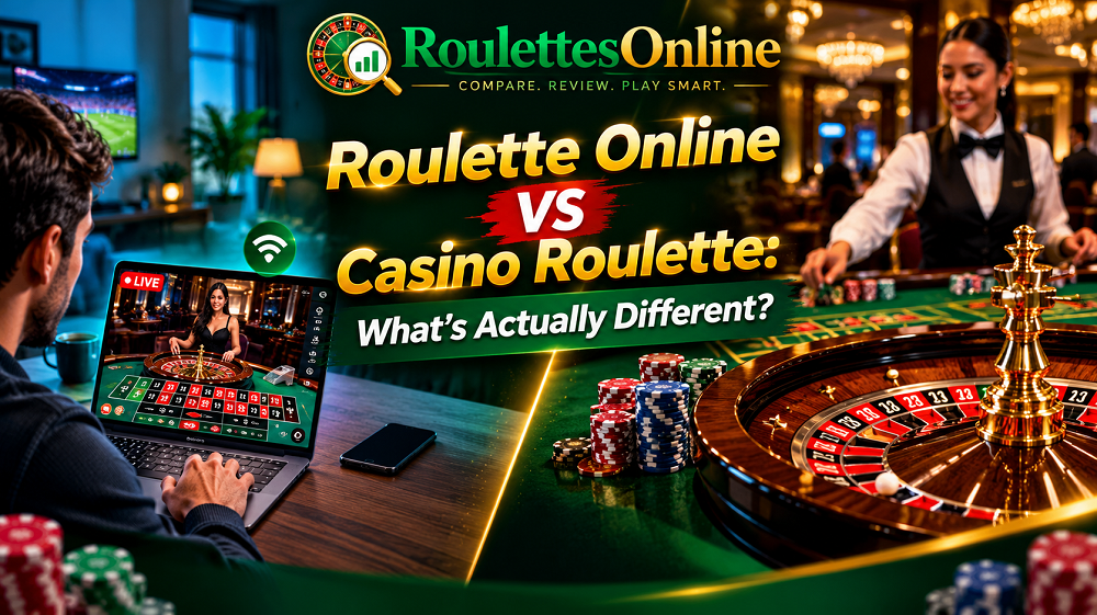 Roulette Online vs Casino Roulette