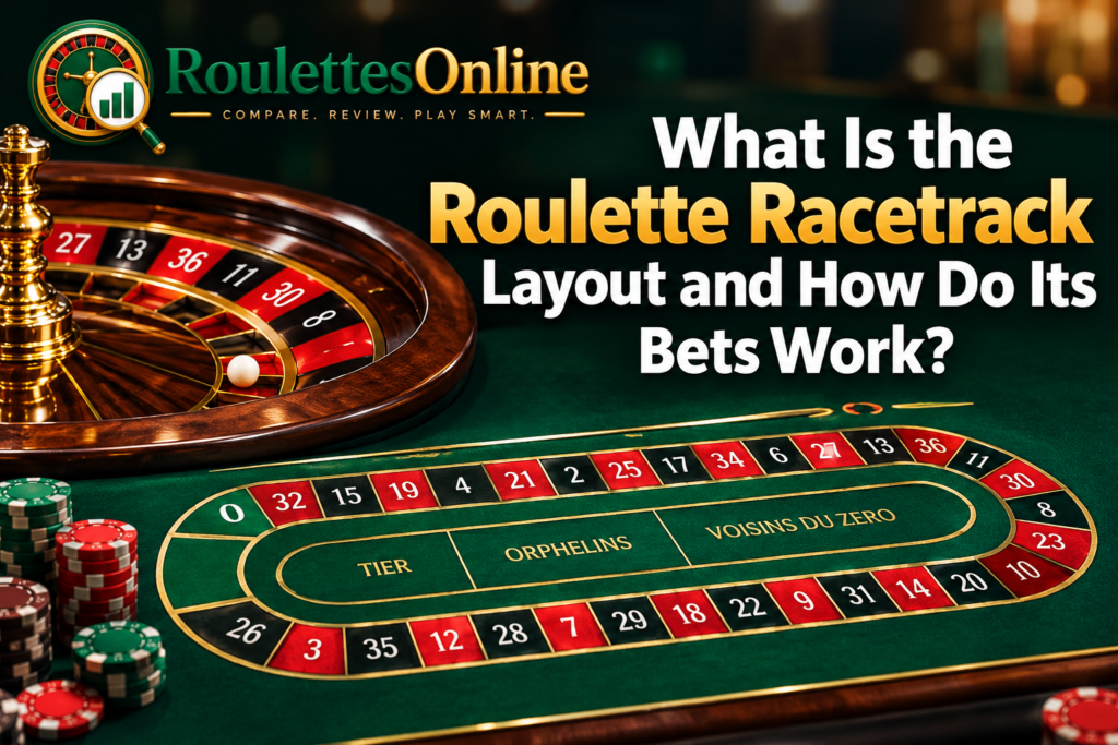 Roulette Racetrack Layout
