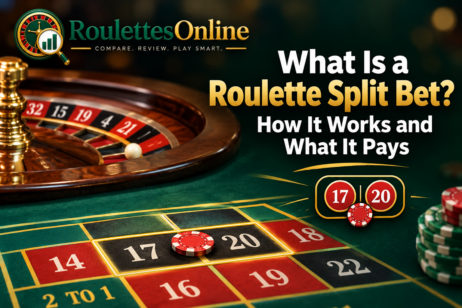 Roulette Split Bet